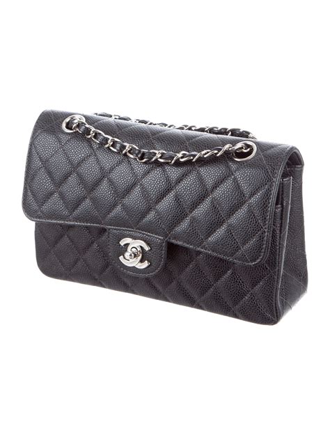 chanel classic caviar bag|Classic Handbags .